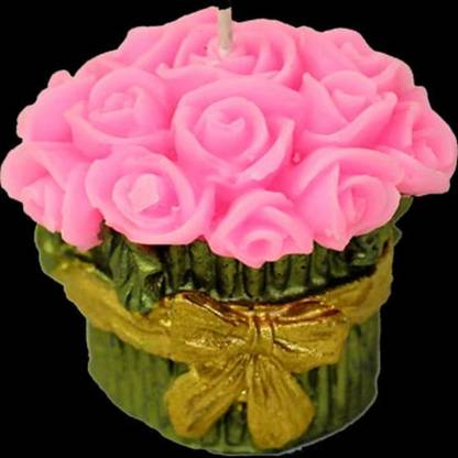FireStix Flower Bouquet Candle