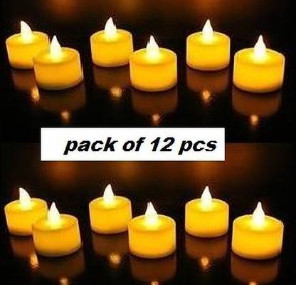 MANTICORE Smokeless Decorative Candles Acrylic Led Tea Light Candle