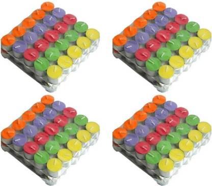 LANI 200 Multicolor Candle For Diwali Candle
