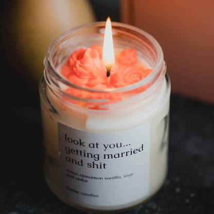 SoSa Candles Candle Gifts For Newly Married Couples | Wedding Gifts | Scented Candle Gift Set Candle