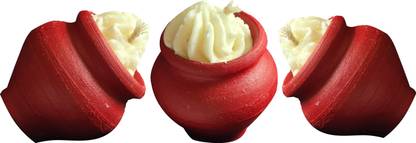 Velas Butter Matki (3) Hand Crafted White Rose Scent Soy Wax Candle