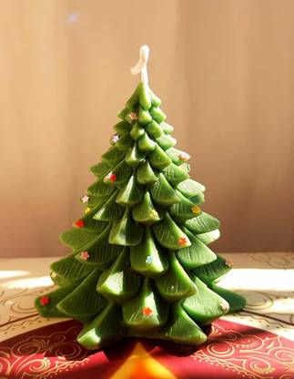 Candle Nest Highly Scented Christmas Tree Candle Candle