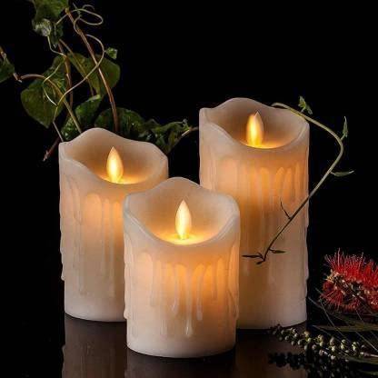 UK Enterprise Wireless Realistic Swinging Flame-Less LED Candles Candle