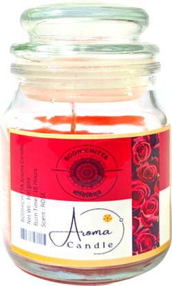 Bodhichitta Rose Scented Aroma Candle Pure Soy Wax Candle