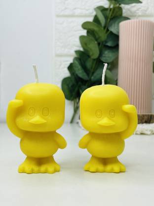 yellow petal Tweety Cartoon Scented Candle