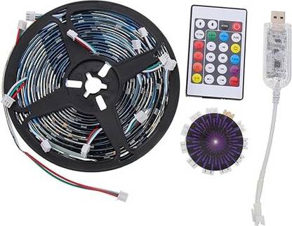 FITUP ™ Firework LED Strip Light RGB Launch Effect Music/Mic Sync Color Changing Candle