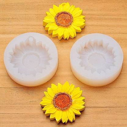 sanjuinnovation Sunflower Mold Candle Making Candle