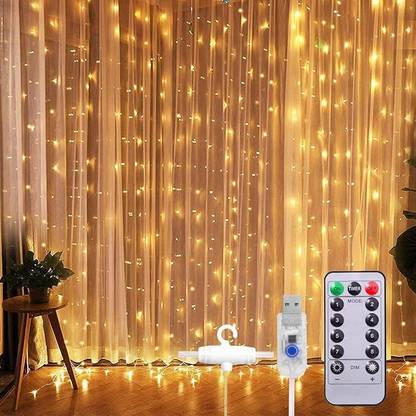 ATULUX 300 LEDs 3 m White Flickering String Rice Lights