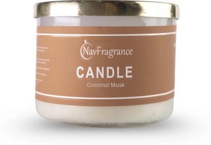 NavFragrance Coconut Musk Candle