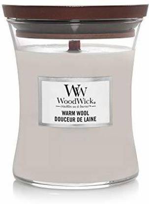 WoodWick Candle Medium Warm Wool 92052E Candle