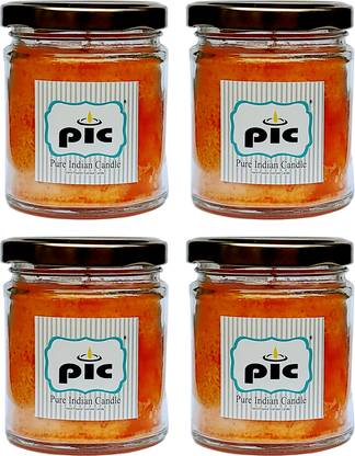 PIC Handpourd Pomelo Scented Jar Wax Candle PICSJC149257 Candle