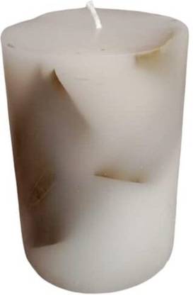 NAC Bayleaf Embedded Aroma Candle,Size 10 cm 6 cm Weight 230 grmwith 100 % Natural Candle