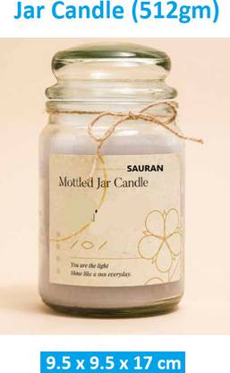 Sauran Jar Candle Candle