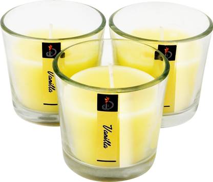 Global Overseas Glass wax Scented Jar Light Candles for Romantic Date Dinner Night ,Occasion Candle