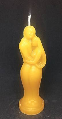 CD Craft Unscented Couple Ritual Candle Candle