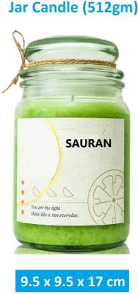 Sauran Jar Candle Candle