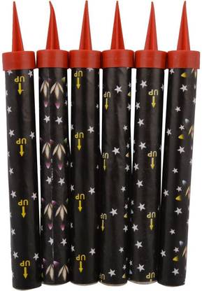 Spa Veda Birthday Cake Sparklers Candle - Pack of 6 Candle