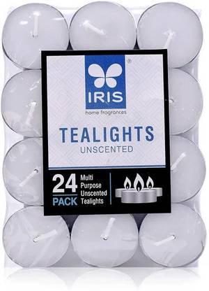 IRIS Unscented Tealight Candle
