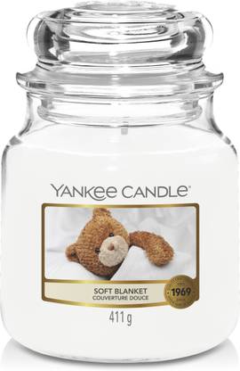 Yankee Candle Soft Blanket Original Large Jar Scented Candle 411g Candle