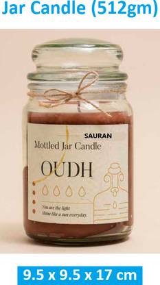 Sauran Jar Candle Candle