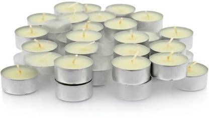 pleasing forest AN_(A_166)_Tealight_White_Pack Of -100 Candle