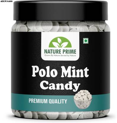 Nature Prime Healthy Polo Mint Candy (Mint Flavour) (JAR PACK) POLO Candy