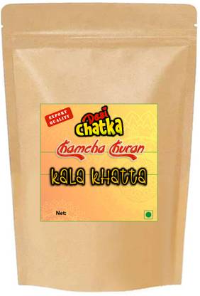 Desi Chatka Regular Stick Churan - Kala Khatta 250 g in a pouch Kala Khatat Mouth Freshener