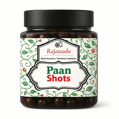 rajawadu Premium Paan Shots, Paan Candy, Paan Ladoo, Instant Paan Shots , Meetha Paan, Tasty Paan Mukhwas, Mouth Freshener, After Meal Snack Candy