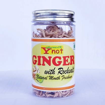 Y Not Dry Ginger with rocksalt lemon ginger Mouth Freshener