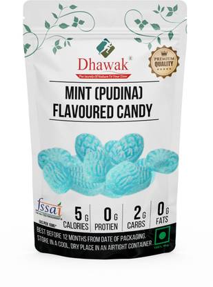 Dhawak Pudina Flavour Candy Mint Candy Sweet Candy Pack for Kids Mint Flavoured Candy Pudina Candy