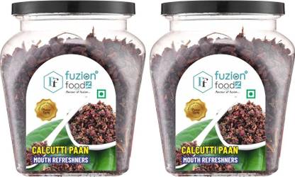 Fuzion Foodz Calcutta Paan 340g|Mukwas|Mouth Freshener|Meetha Paan|Pack x 2 Sweet Paan Mouth Freshener
