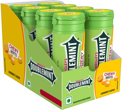 Doublemint Chewymints Tube Lemonmint Flavour,