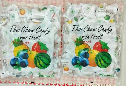 Haoliyuan Thai Chew Candy Mix Fruit Fun Candy Mix Fruit Candy