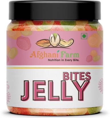 Afgani Farm Jelly Bites - Sugar Coated Jelly Candy Jar jelly Jelly Candy