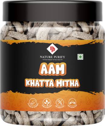 Nature Purify Premium Quality Khatta Mitha Aampak Khatta-Mitha Mango / Chatpata Mango AMLA CANDY Candy