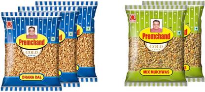premchand Dhanadal + Mix Mukhwas Combo Salty Mouth Freshener