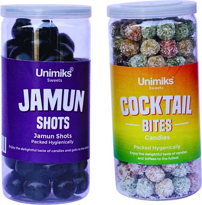 Unimiks Jamun shots, Cocktail Bites Digestive Mukhwas Combo,, Jamun, Cocktail Mouth Freshener