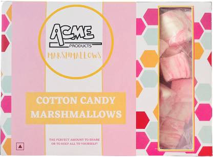 acme products Cotton Candy Marshmallows Vanilla, Strawberry Marshmallow