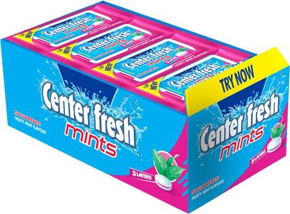 center fresh Mint, Sugarfree Fruity Flavour Mix Mint