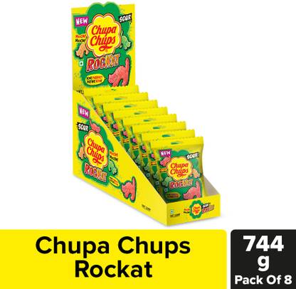 Chupa Chups Rockat Fruitee Jelly Candy