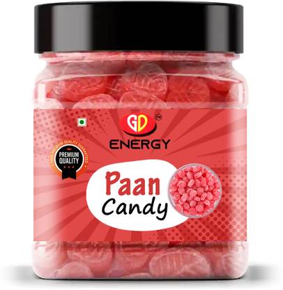 Gd Energy Paan Flavour Candy | Khatti Mithi Goli | Paan Toffee | Jar Pack Paan Candy