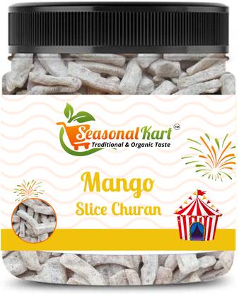 Seasonal Kart TASTY MANGO SLICE CHURAN MANGO SLICE, DIGESTIVE CHURAN Mouth Freshener