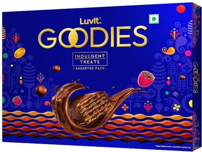 Pass Pass Goodies Chocolates Gift Pack for relatives, friends, Celebration Pack of 1 assorted chocolate Marshmallow