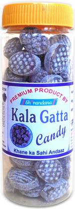 SHIVANDANA Pure Kala Khatta Black Candy Mouth Freshener / Mukhwaas (250 G) Kala Khatta Toffee