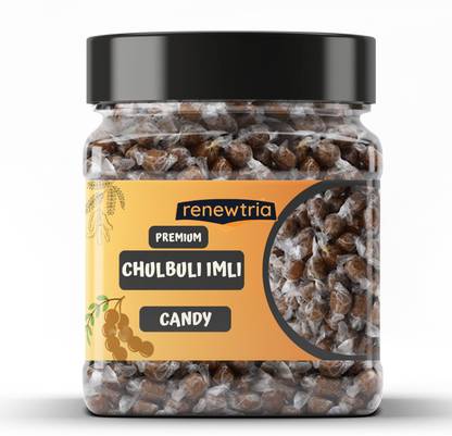 RENEWTRIA Imli Candy Khatti Meethi Imly,Chulbuli Emli Tamarind Twist Candy,Twisted Imli SWEET AND SOUR Candy