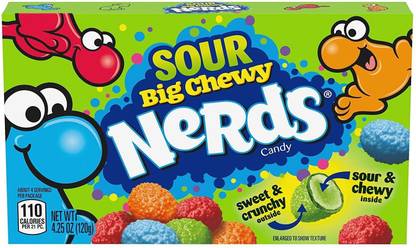 NERDS Big Chewy Candy Sour Sour Candy