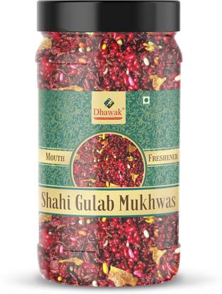 Dhawak Shahi Gulab Mukhwas Home Made Mouth Freshner|Digestive, After-Meal,Mukhwas Sweet Mouth Freshener