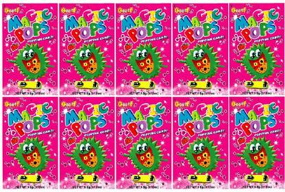 Magic Pops Popping Candy | Strawberry Flavor Candy