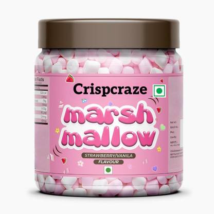 crispcraze marshmallow candy / strawberry marshmallow candy / candy strawberry, vanilla Marshmallow