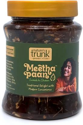 Nature's Trunk Meetha Paan, Blend with Rose Petals, Mishri and Betel Leaves Paan Mouth Freshener